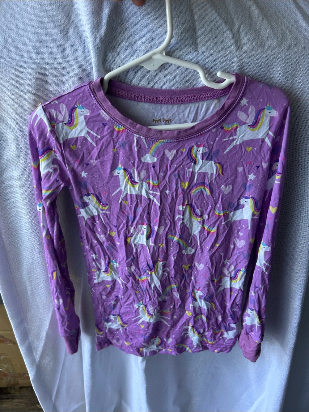 Little sleepies unicorn pajamas